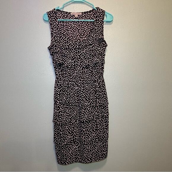 Danny & Nicole Dresses & Skirts - Danny & Nicole Polka Dot Sleeveless Midi Dress | Size Small | NWT